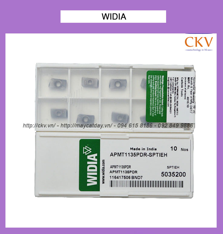 Chíp phay WIDIA APMT1135PDR-SPTIEH