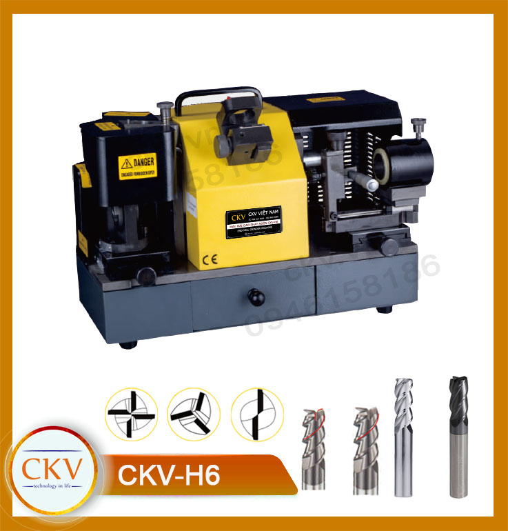 Máy mài thân me dao ngón CKV-H6A