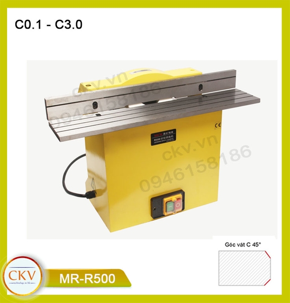 Máy vát mép mài góc MR-R500 chính hãng – Lựa chọn tối ưu cho xưởng cơ khí miền Bắc