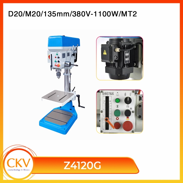 Máy khoan bàn kiêm taro Z4120G – Thiết bị không thể thiếu tại KCN Hải Phòng