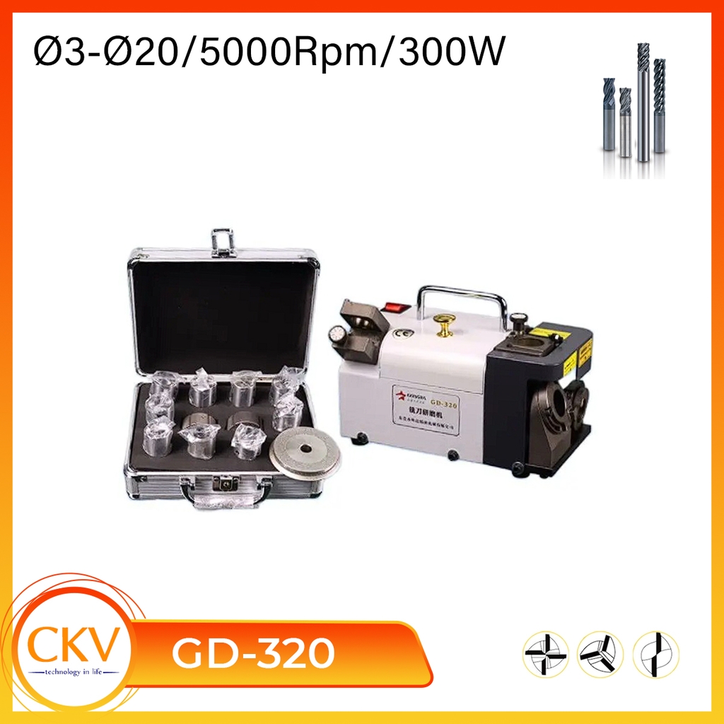 GD-320 | Máy mài dao phay chính xác CNC & Gia công cơ khí