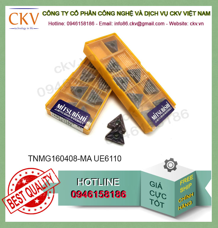 Chíp tiện Mitsubishi TNMG160408-MA UE6110