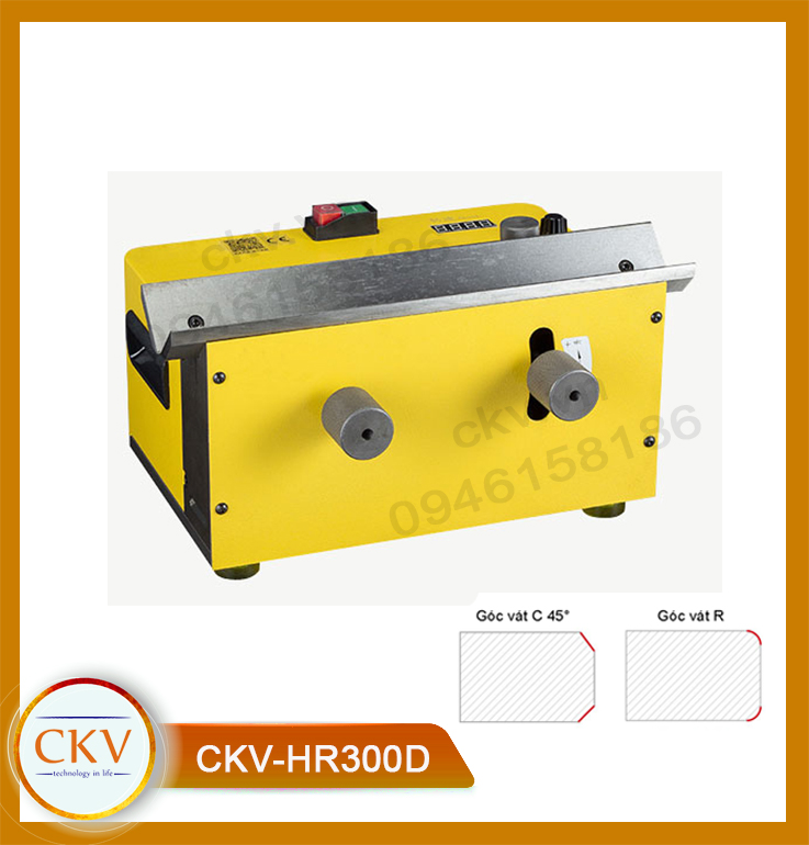 Máy vát mép R để bàn CKV-HR300D