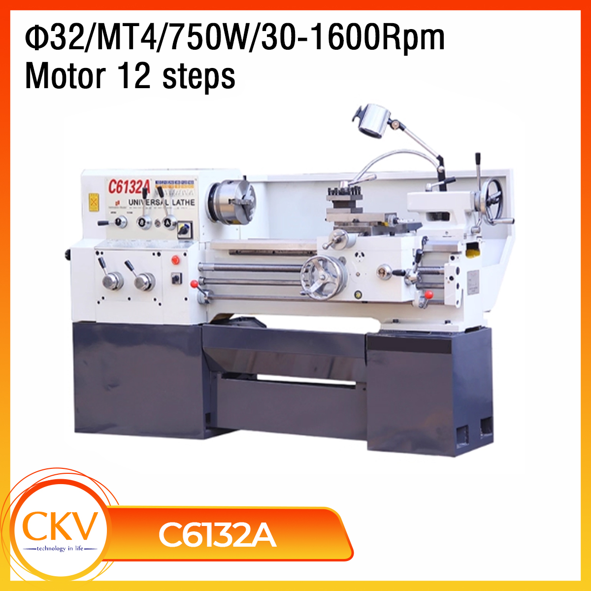 Máy tiện cơ - Máy tiện ngang C6132A