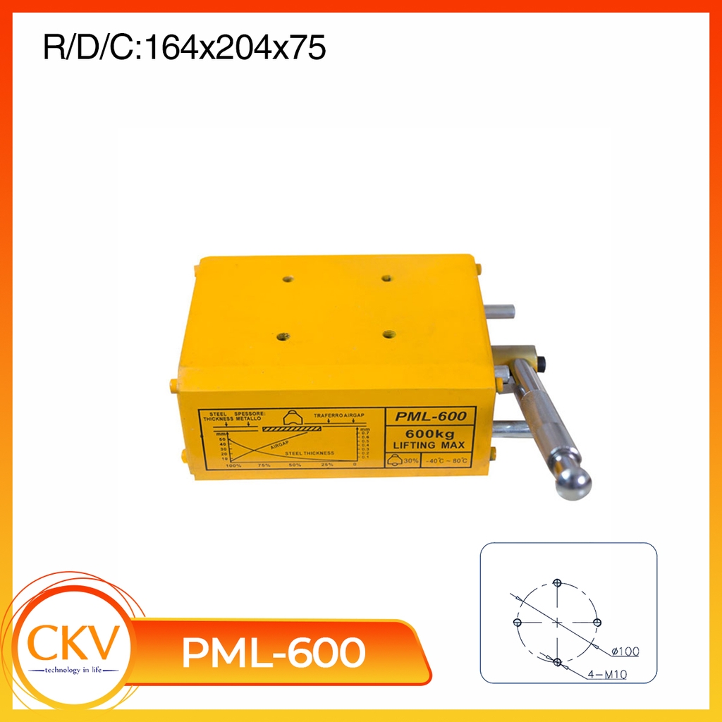 ĐẾ TỪ NAM CHÂM VĨNH CỬU GẮN MÁY TARO PML-600