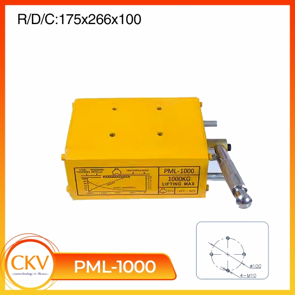 ĐẾ TỪ NAM CHÂM VĨNH CỬU GẮN MÁY TARO PML-1000