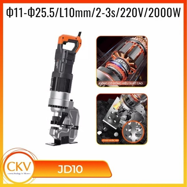 Máy đột lỗ thủy lực JD10-7/25-5 220V 2000W – Mạnh, nhanh, chính Xác