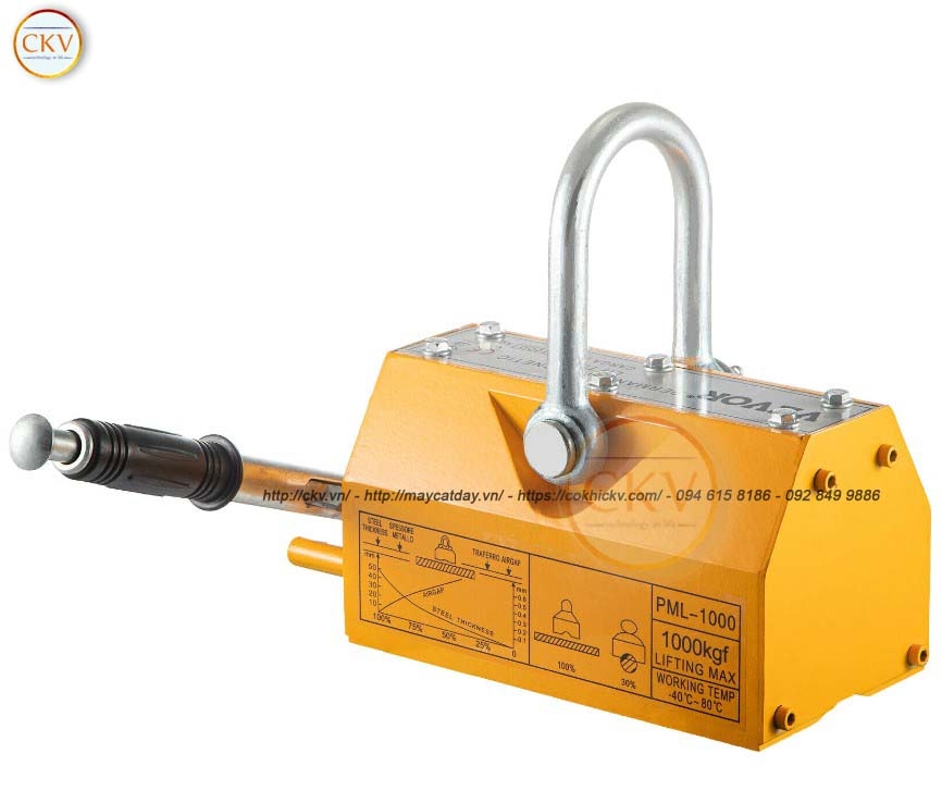 Cẩu từ 1 tấn loại gạt tay