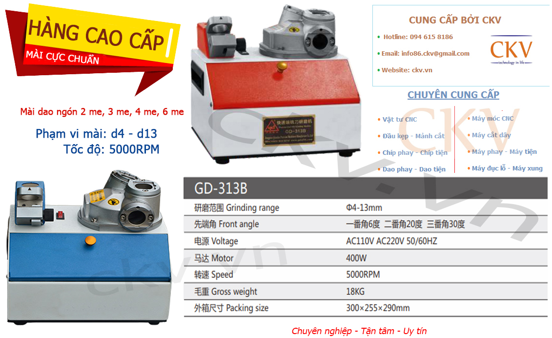 Máy mài dao phay siêu nhanh cực tốt