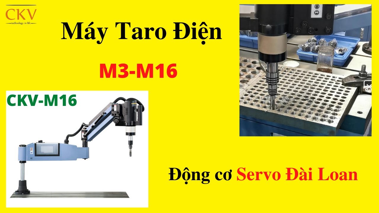 Máy taro điện Đài Loan - Máy taro cần điện M3 - M16