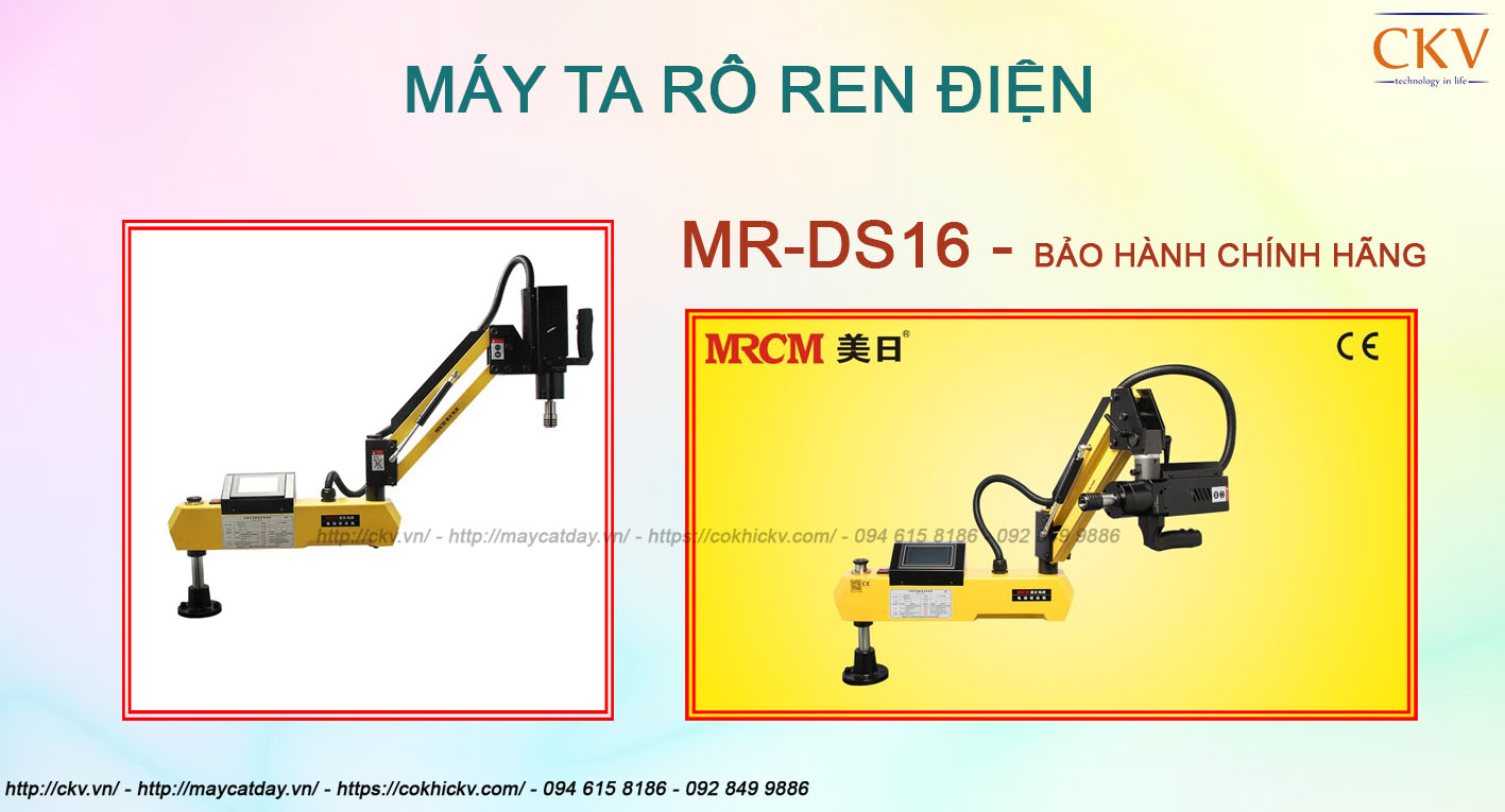 Máy ta rô MR-DS16 - Máy tạo ren điện bảo hành chính hãng