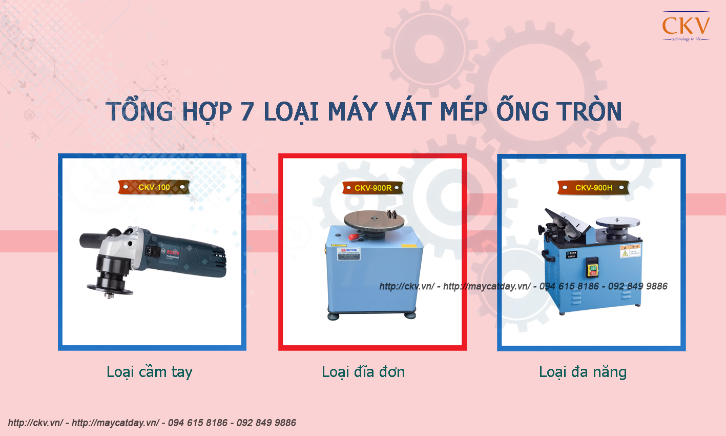 Tổng hợp 7 máy vát mép ống tròn | Máy vát mép cầm tay - Máy vát mép để bàn