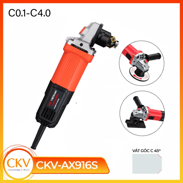 Máy vát mép điện cầm tay cho xưởng gia công Hải Phòng