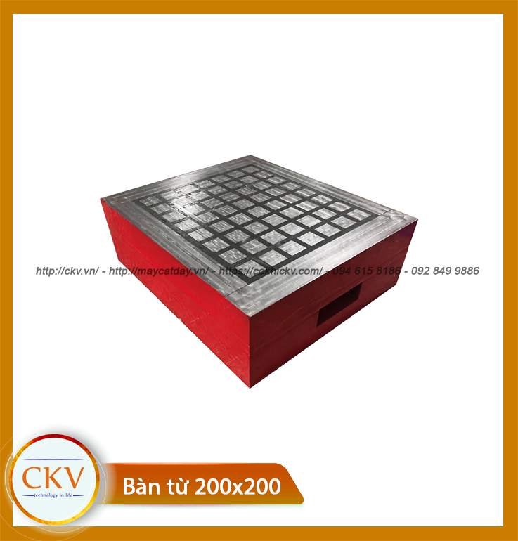 Bàn từ cơ máy phay 200x200