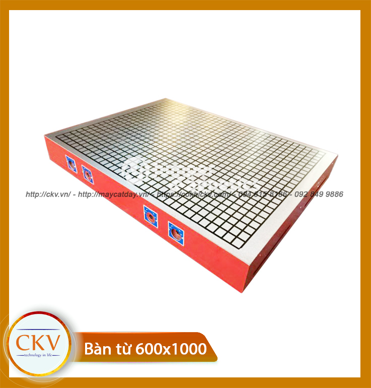 Bàn từ cơ máy phay 600x1000