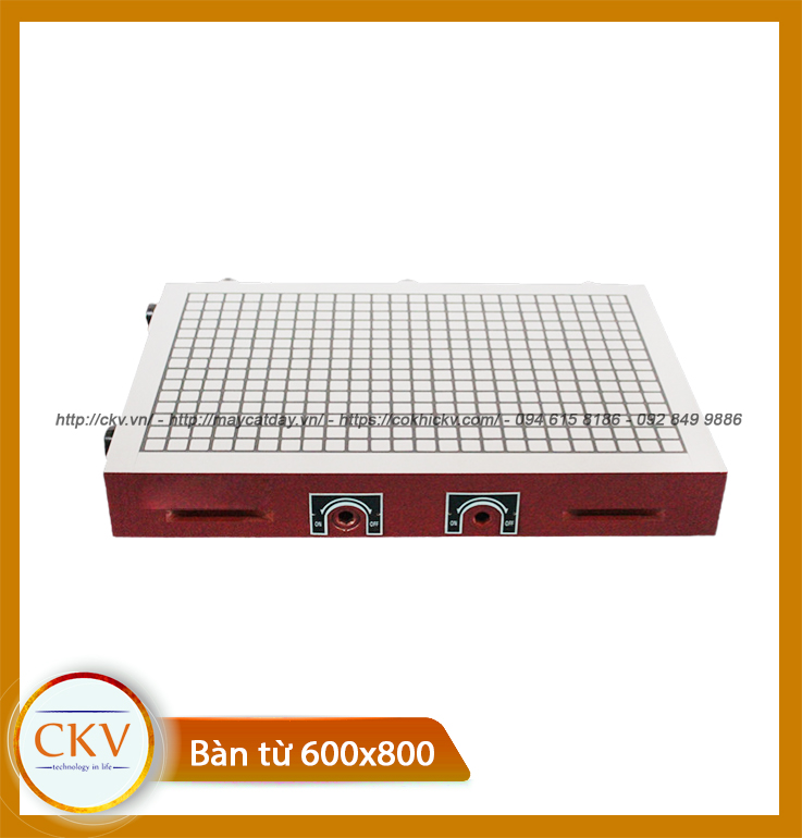 Bàn từ cơ máy phay 600x800